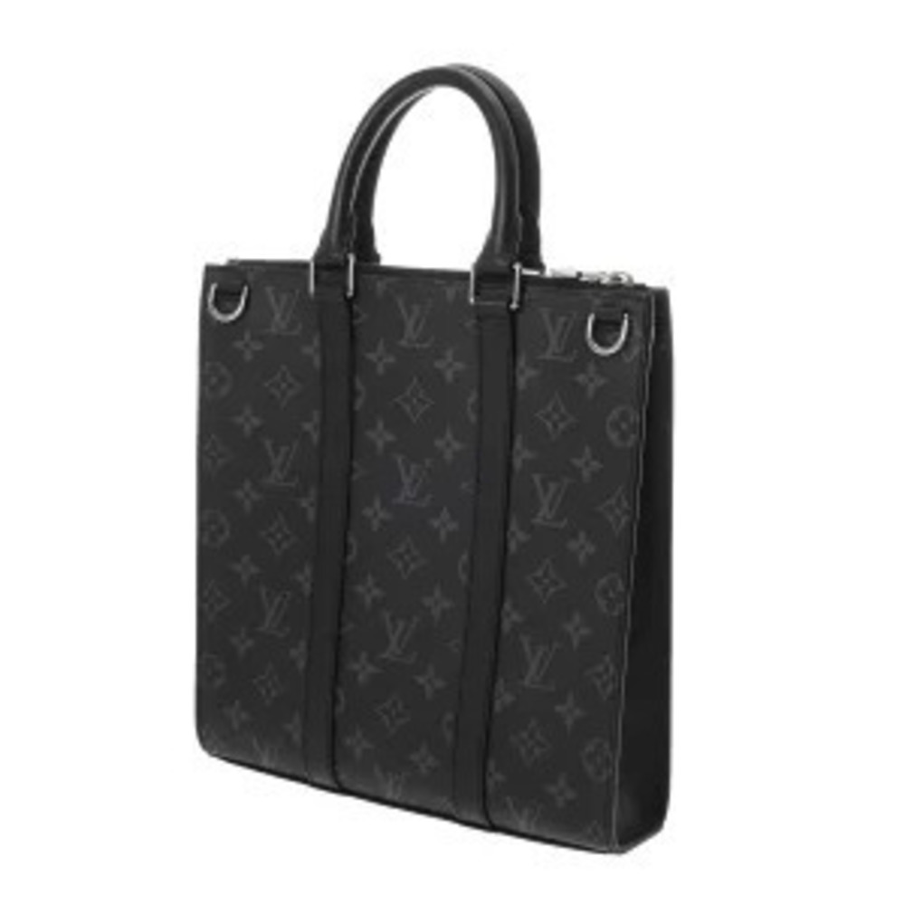 Louis Vuitton Canvas Bag Black Tote Monogram Eclipse Sac Cross Black Plat